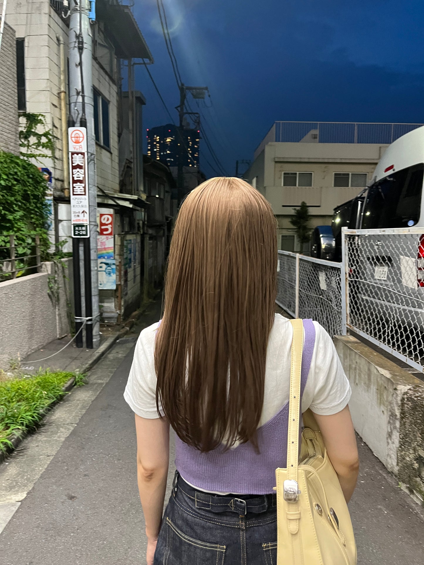 【ベージュ】ナタリーレイヤーロング